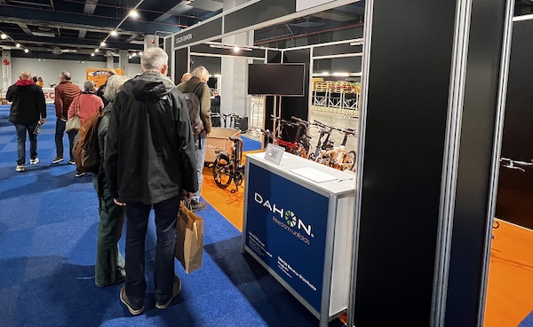 DAHON ha partecipato alla fiera E-bike Xperience 2023 nei Paesi Bassi